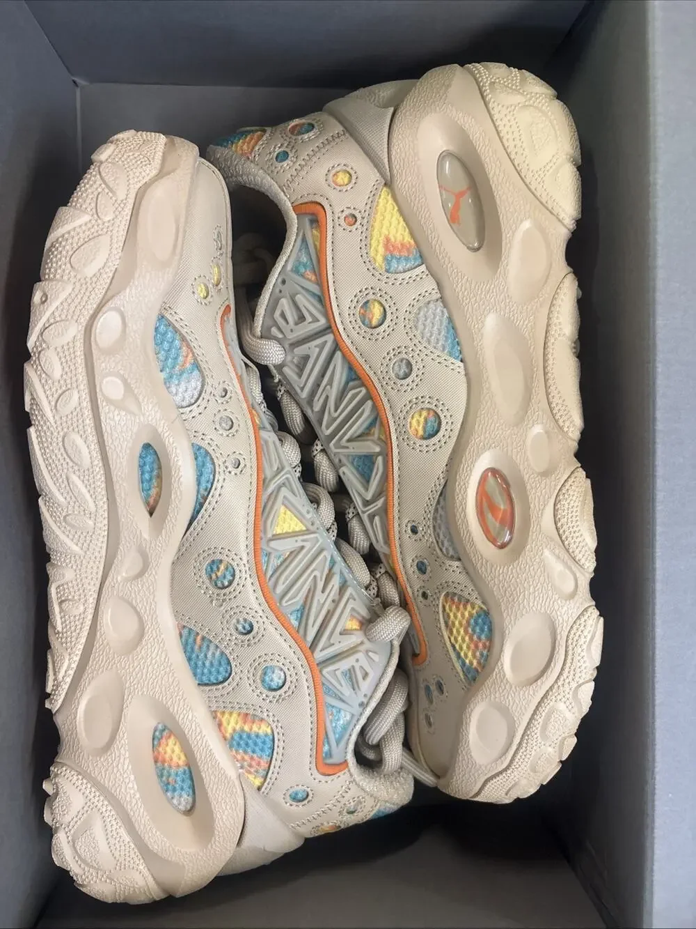 Men’s Puma Basketball Shoes La France RNR Size 10.5 Light Sand Orange New In Box